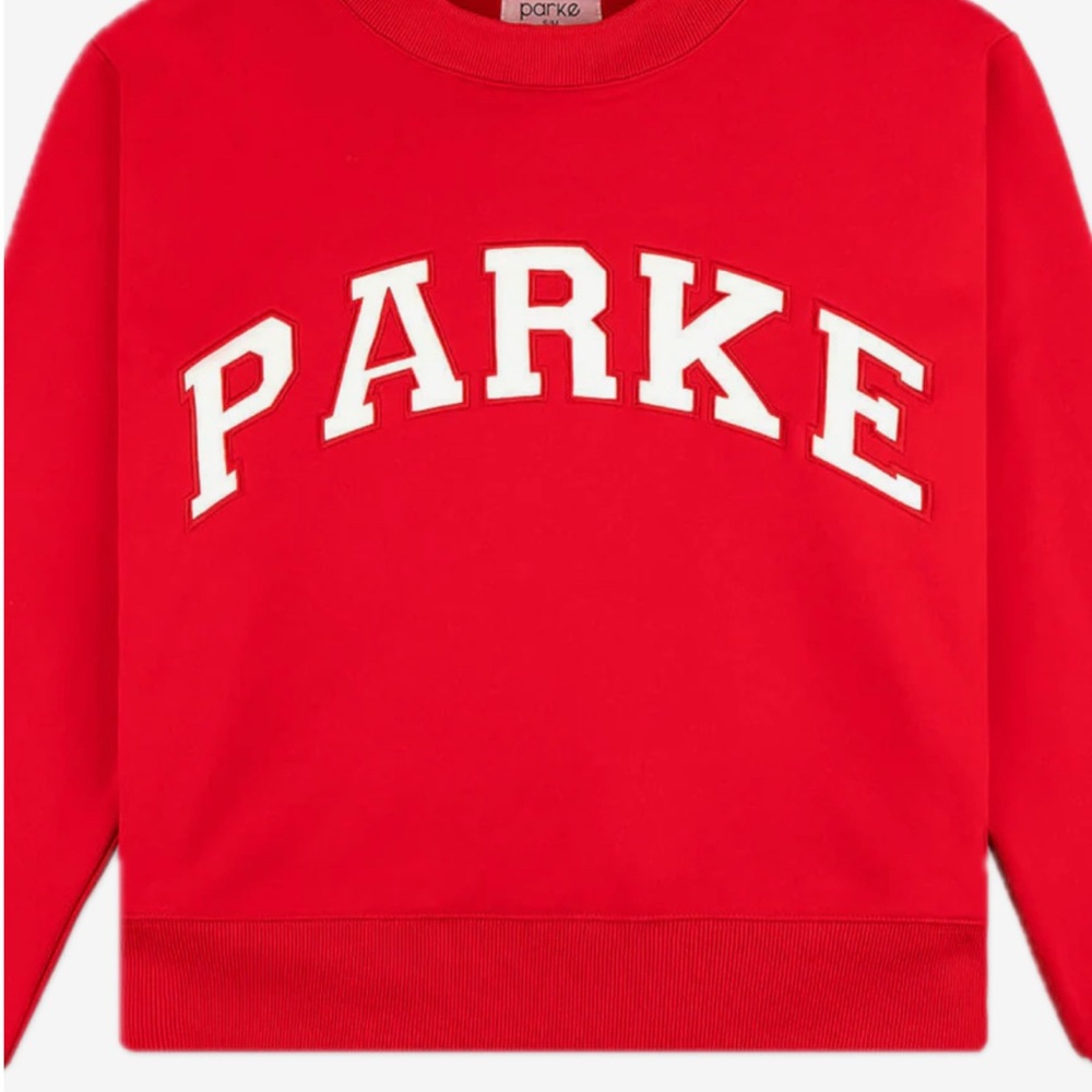 Vibrant Red PARKE Sweatshirt